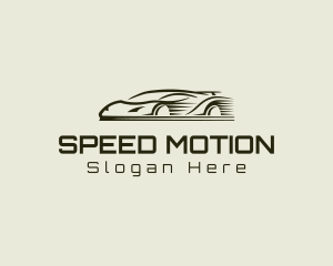 Fast Racing Automobile Car logo design