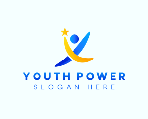 People Youth Leader logo design