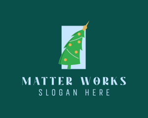 Holiday Christmas Tree Logo