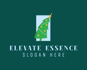 Holiday Christmas Tree logo