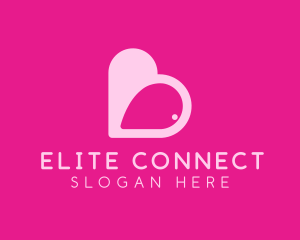 Pink Heart Dating App logo