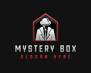 Mysterious Investigator Mobster logo design