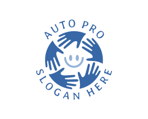 Happy Charity Hands Logo