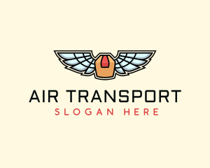 Wing Box Logistic logo design