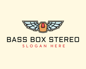 Wing Box Logistic logo design