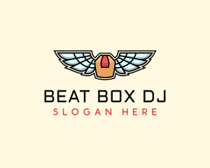 Wing Box Logistic logo design