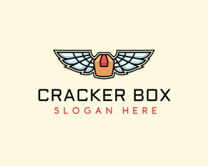 Wing Box Logistic logo design