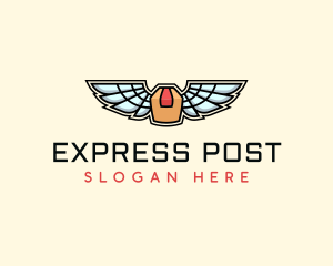 Wing Box Logistic logo design