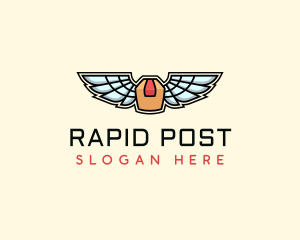 Wing Box Logistic logo design