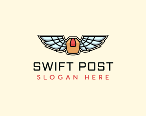 Wing Box Logistic logo design