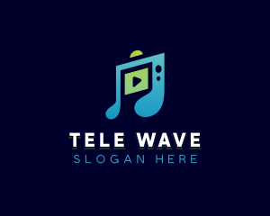 Music Streaming App  logo design