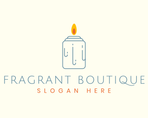 Aromatic Candle Flame logo