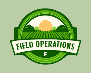 Farming Rice Field logo