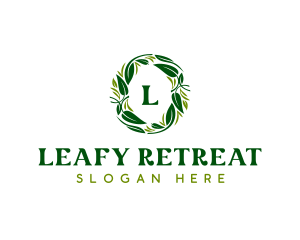 Leaf Botanical Herbal logo design