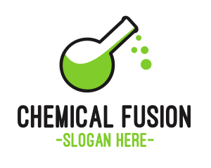 Toxic Green Poison logo design