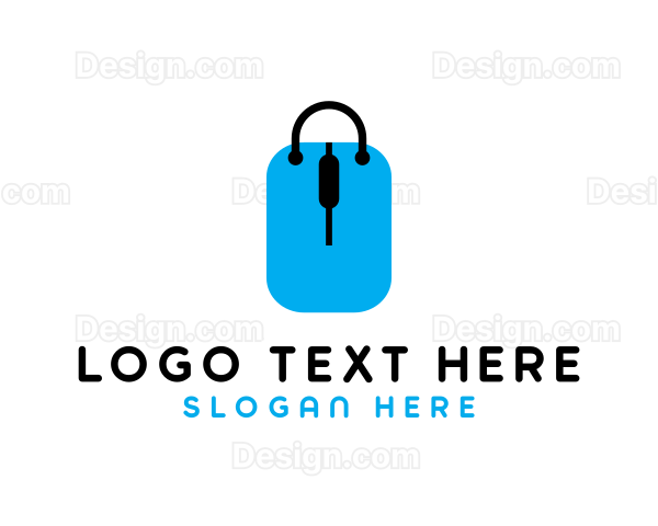 Shopping Tag Bag Logo