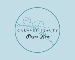 Floral Beauty Shop logo design