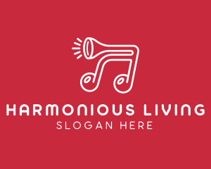 Music Producer Horn logo