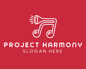 Music Producer Horn logo