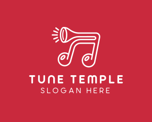 Music Producer Horn logo