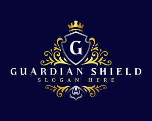 Royal Shield Crest logo design