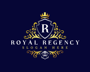 Royal Shield Crest logo design