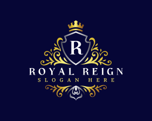 Royal Shield Crest logo design