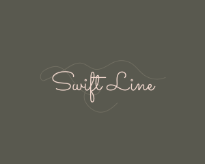 Beauty Fashion Line Business logo design