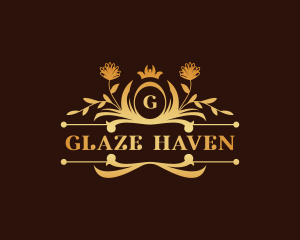 Luxury Floral Haven logo design