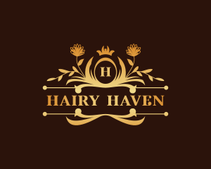 Luxury Floral Haven logo design