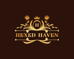 Luxury Floral Haven logo design