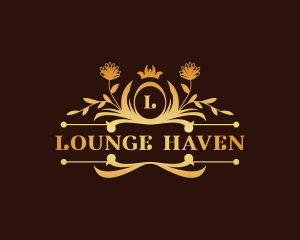 Luxury Floral Haven logo design