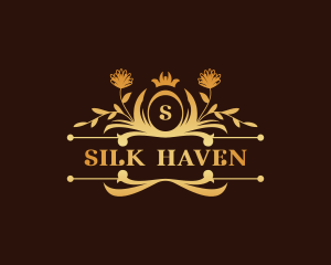 Luxury Floral Haven logo design