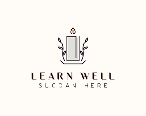 Spa Candlelight Wellness logo design