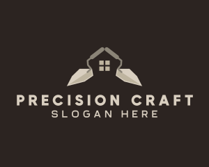 House Trowel Construction logo design