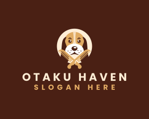 Dog Animal Groom logo design