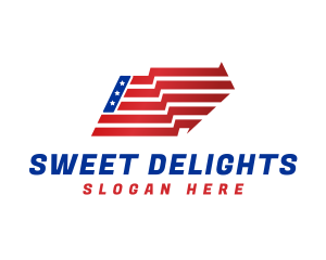 America Flag Logistics logo