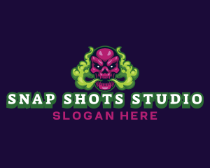 Skull Smoke Gaming Logo
