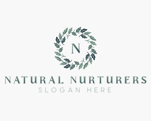 Wellness Nature Salon logo design