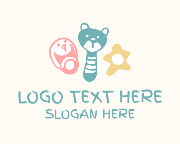 Stuffed logo example 3