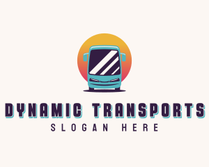 Bus Transport Vehicle logo design