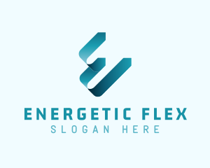 Generic Ribbon Letter E logo design