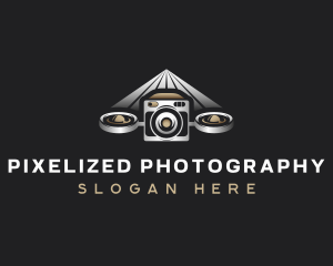 Camera Drone Cinematography logo design