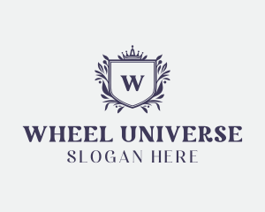 Crown Shield University logo design