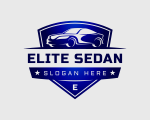 Sedan Car Automobile logo