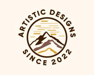 Outdoor Mountain Tourism logo design