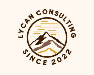 Outdoor Mountain Tourism logo design