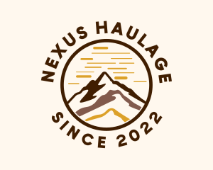 Outdoor Mountain Tourism logo design