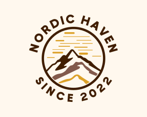 Outdoor Mountain Tourism logo design