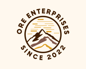 Outdoor Mountain Tourism logo design